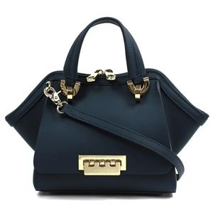 ZAC Zac Posen Jean Mini Eartha Double Handle Crossbody Bag, Blue